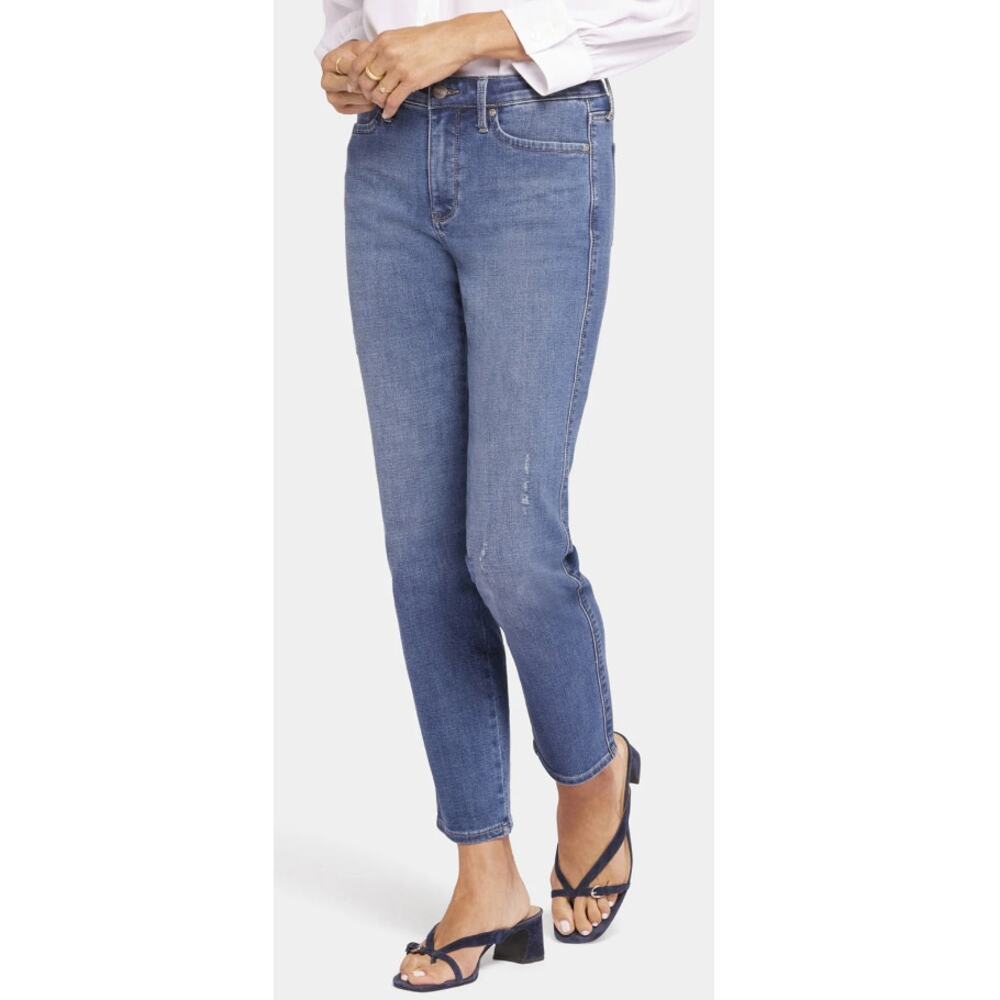 NYDJ Women's Adore Premium Denim Stella Tapered Ankle Jeans Size 6